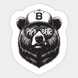 Papa Bear Sticker